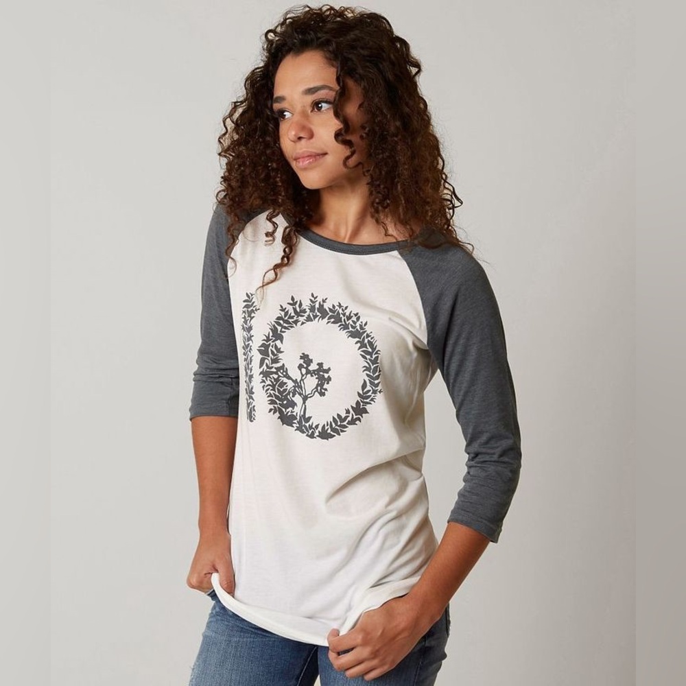 TENTREE Pink & Gray Growth T-Shirt